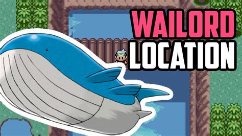 where to find wailord emerald.